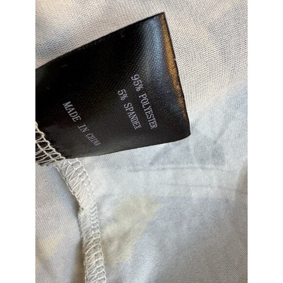 Women’s Print V-neck Open Front Cardigan Casual Print Long Sleeve Sz M - Picture 8 of 10